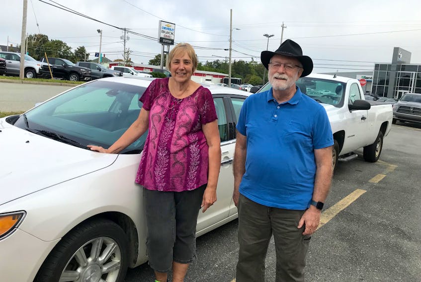 Marilyn Donaldson and Stan Jones are two of the volunteer drivers for VON Tri-County’s Friendly Companion transportation program.