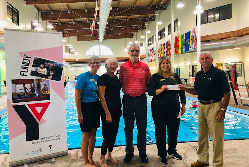 A lot of gratitude is being expressed to the Annapolis West Health Foundation (AWHF), which has once again has extended generous financial support to the Fundy YMCA WaterART aquatic fitness programs. CONTRIBUTED