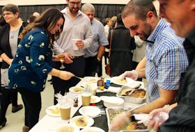 People had a chance to try out local dishes during Taste of Argyle Nov. 14 at École secondaire de Par-en-Bas, part of the annual Experience of Argyle event.