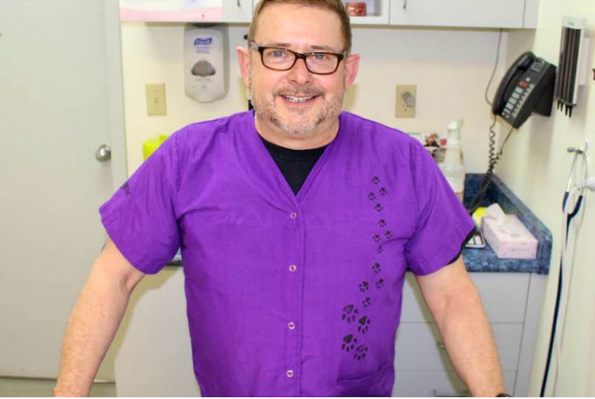 Dr. Neil Pothier, at Bayview Animal Hospital in Digby, says he’s noticed a big jump in Lyme disease cases in dogs.