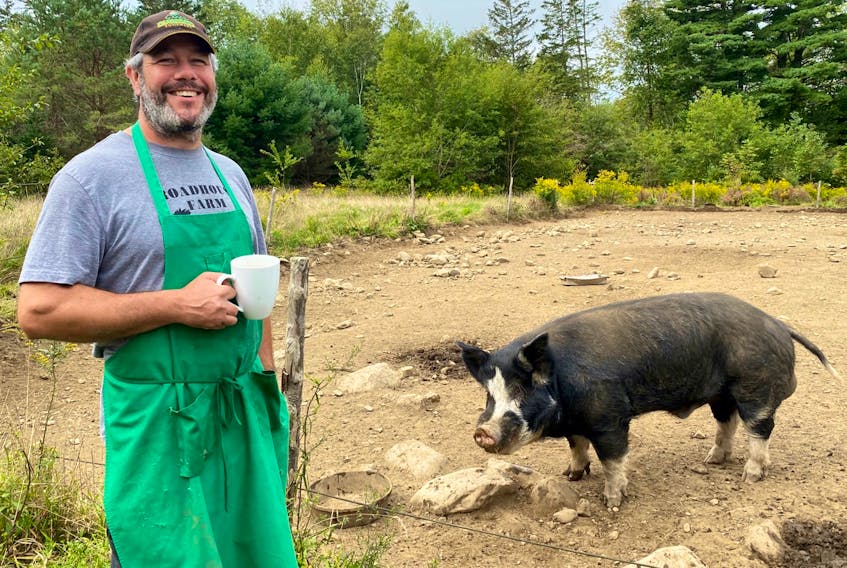 Matt Cottreau is gaining fame for his smoked meats, fish and his pickled produce but the Berkshire pigs at his Roadhouse Farm are safe. They’re kept as pets and are a hit with visitors.