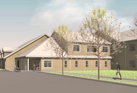 Artist's conception of a section of the new Villa Acadienne in Meteghan to start construction in January. The new home will have 10 additional beds, for a total of 96 beds.