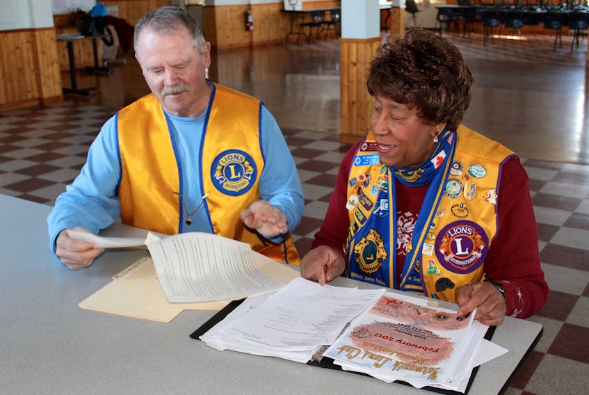 Fred Graham and Sandra Blake are co-chairs of the organizing committee for the Nova Scotia Lions convention that will be held in Yarmouth the last weekend of April.