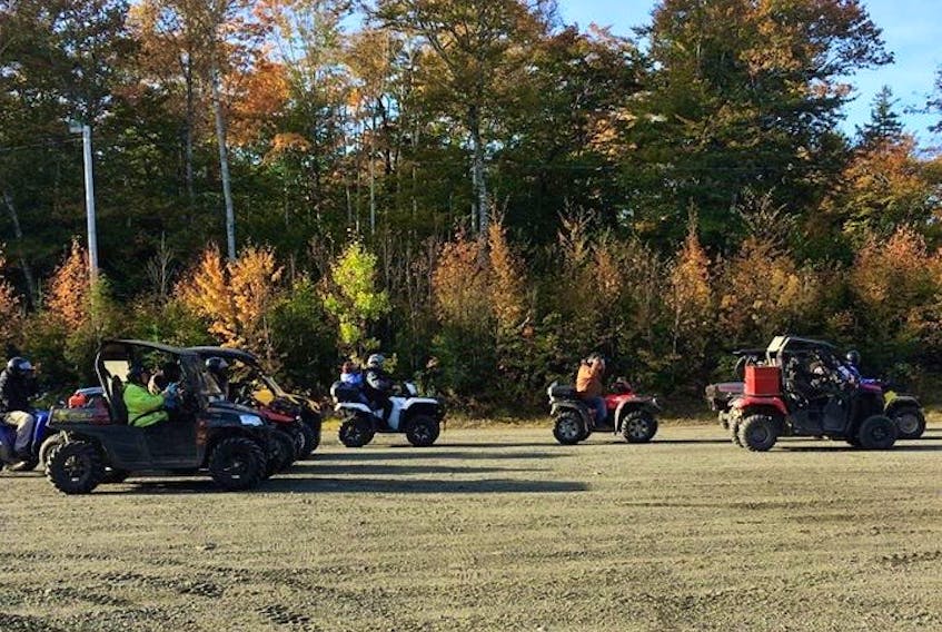Shown are ATV enthusiasts featured on the Digby ATV Club Facebook page. CONTRIBUTED