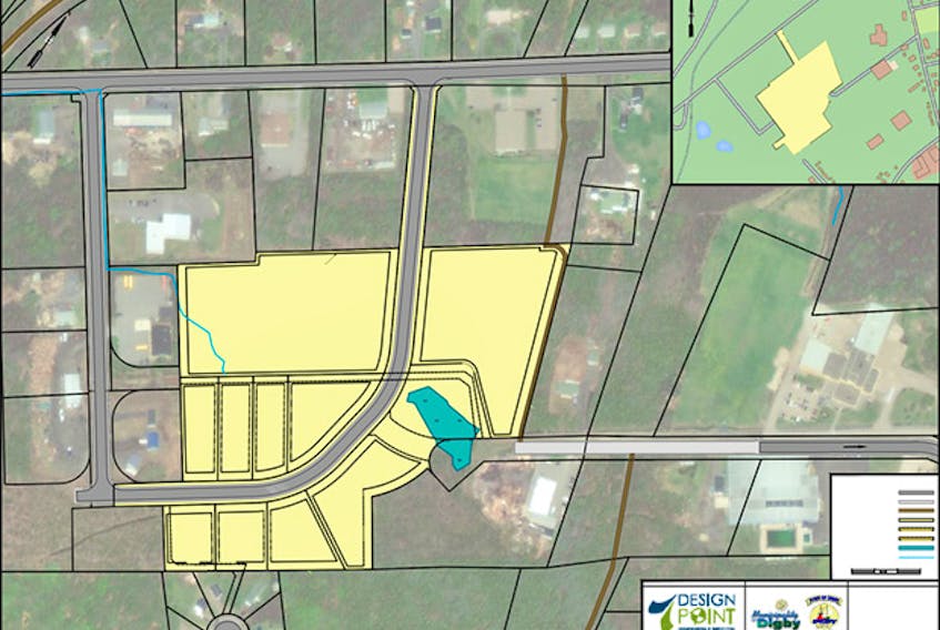 A map of the Digby Industrial Park from the Municipality of Digby website. CONTRIBUTED