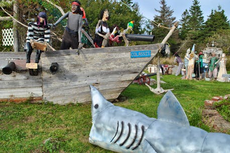 300 folk figures and counting: Shelburne County resident turning property into a Fall Folk Festival of Fun once again