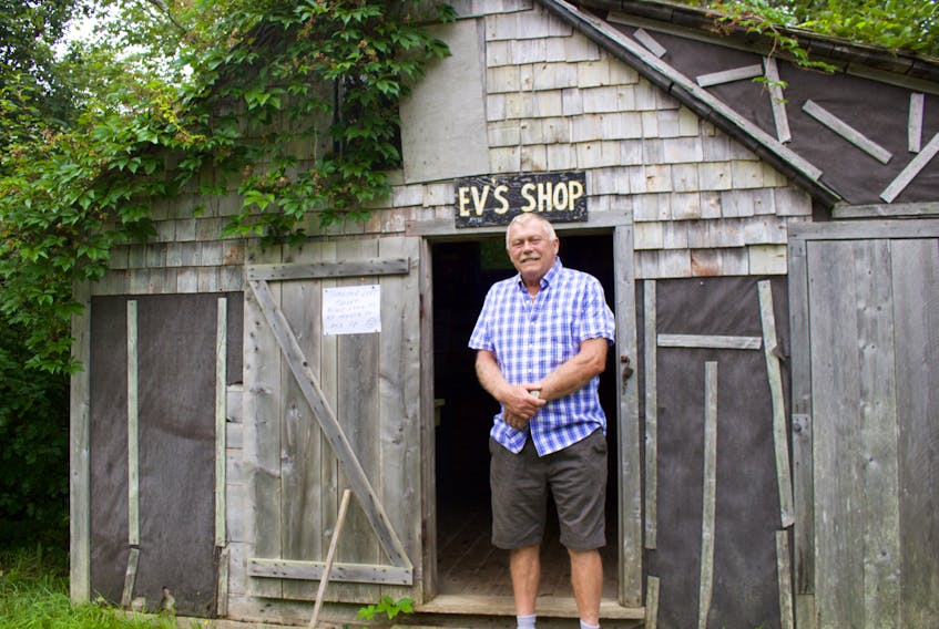 Murray Ross built the Maud Lewis replica house in 1999 and he hasn't had any problems until now. On Aug. 6 he noticed an antique camera was stolen from Ev's Shop.