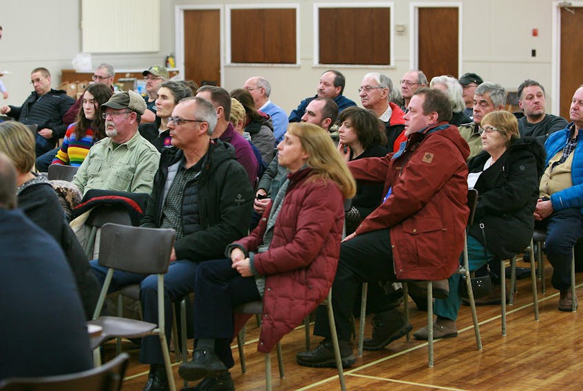 A Jan. 16 meeting was held in Saulnierville as part of a Clare council boundary review consultation process. PETER REDMAN PHOTO