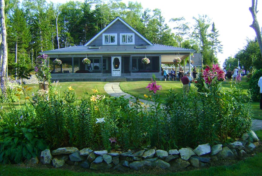 The gardens of Bruce and Janice LeBlanc on Ellenwood Drive are on the list of the 2019 Yarmouth garden tours.