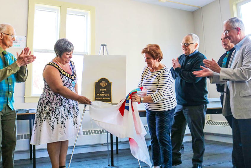 A plaque unveiling at the Killam Brothers Shipping Office was hosted by the Town of Yarmouth Heritage Advisory Committee on Sunday, June 9th.