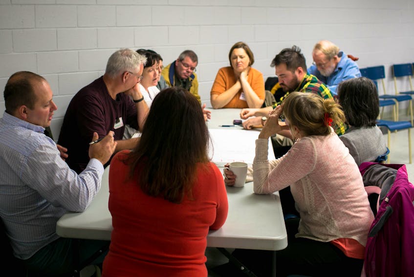 A community roundtable session to discuss health care was held recently in Digby. SARA LAUREN PHOTO