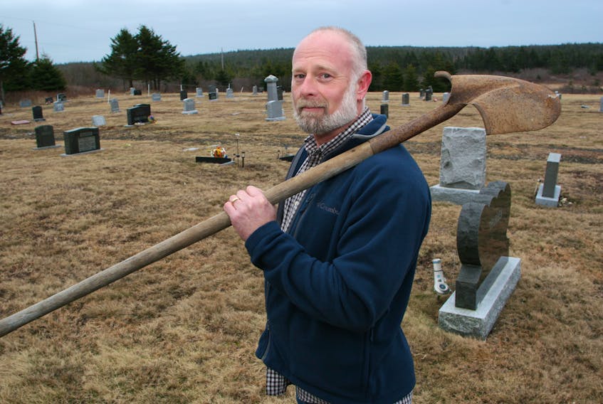 Robert Thurber never pictured himself as a grave digger but takes his role in the community seriously.