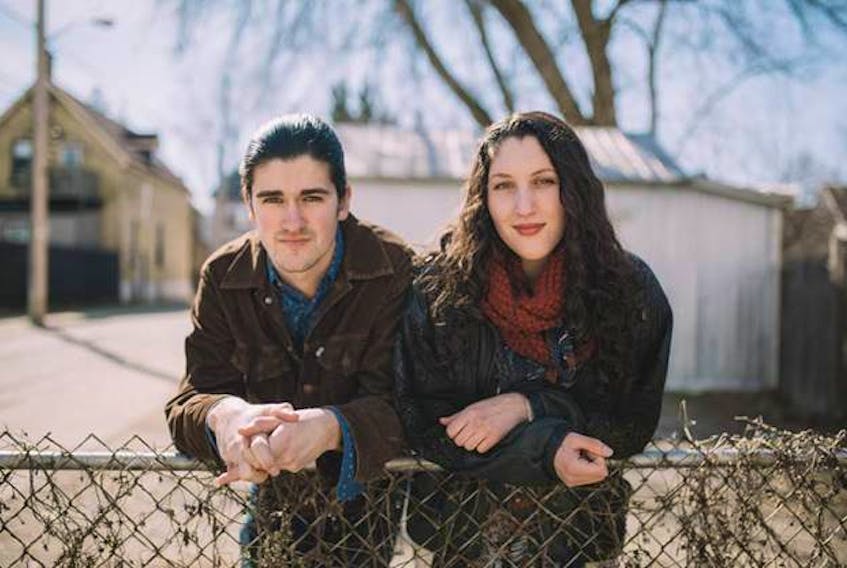 Tragedy Ann – Braden Phelan and Liv Cazzola – will perform in at Tall Sips on Stilts in Bear River May 31 and at Sydney Street Pub in Digby June 1.