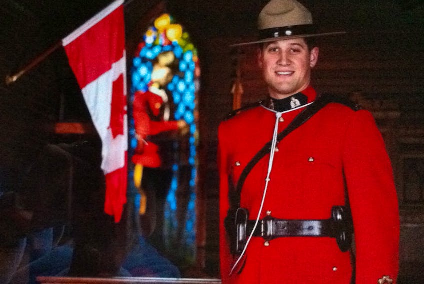 Const. Brandon Goudey was one of 17 to receive a Commendation for Bravery March 20 in Edmonton. CONTRIBUTED
