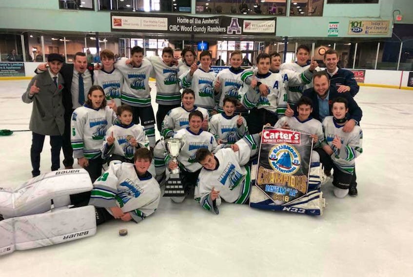 Wade’s Wire Traps Bantam AA Yarmouth Mariners win gold at Bluenose Invitational Tournament.