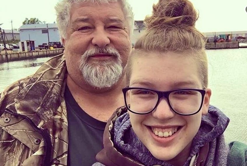 Chris Melanson shown here with his daughter Isabella in photo from a GoFundMe page. A GoFundMe account has been set up to help his daughter following his tragic death as the result of a fishing vessel collision Saturday, June 9, near Beach Point, P.E.I.
