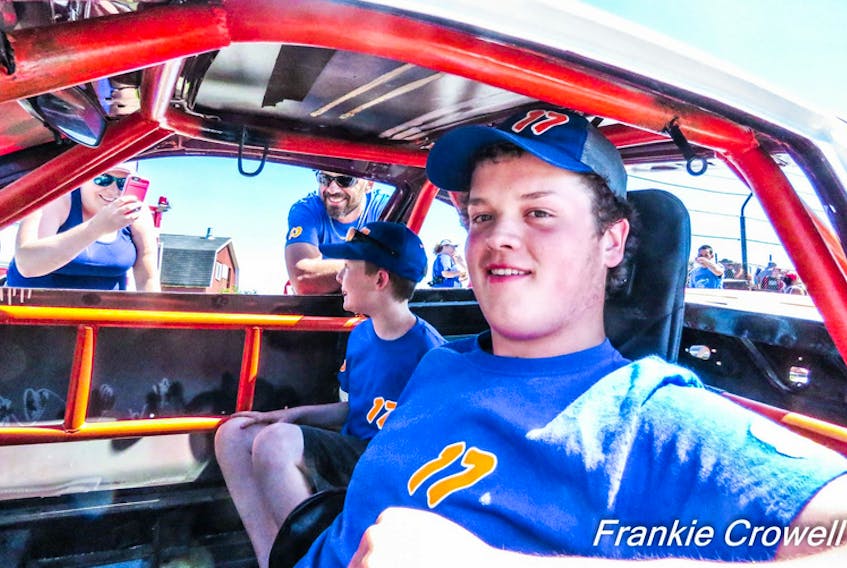 July 8 races at the Lake Doucette Motor Speedway. The day was dubbed Kids Day. FRANKIE CROWELL PHOTO