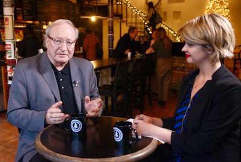 P.E.I. Premier Wade MacLauchlan recently sat down with The Guardian's chief political reporter Teresa Wright for their annual year-end interview at Receiver Coffee Co. in Charlottetown. The premier confirmed he will re-offer in the next election.
(Guardian photo)