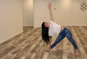 en Collins recently opened Yoga East in the former Body Solace studio. She’s been doing yoga for about 20 years and it’s helped her both physically and emotionally.
