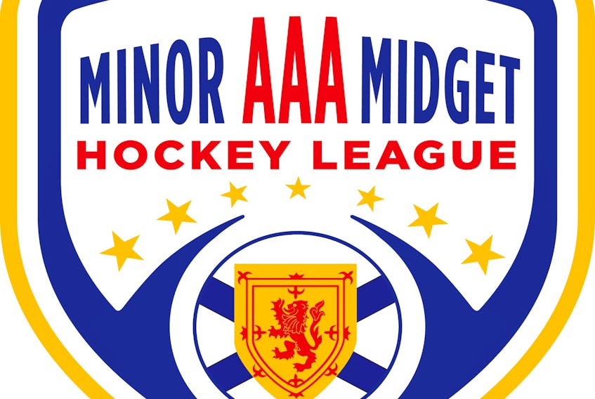 Nova Scotia Minor Midget 'AAA' Hockey League logo.