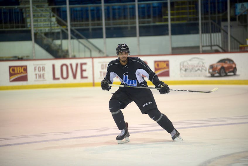 Pierre-Olivier Joseph is in his fourth season with the Charlottetown Islanders.