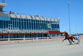 Windmeredontuworry with Norris Rogers doing the driving won the first qualifier Saturday at Red Shores at the Charlottetown Driving Park in 2:02.2. Eric M. Johnston of Summerside owns the horse.