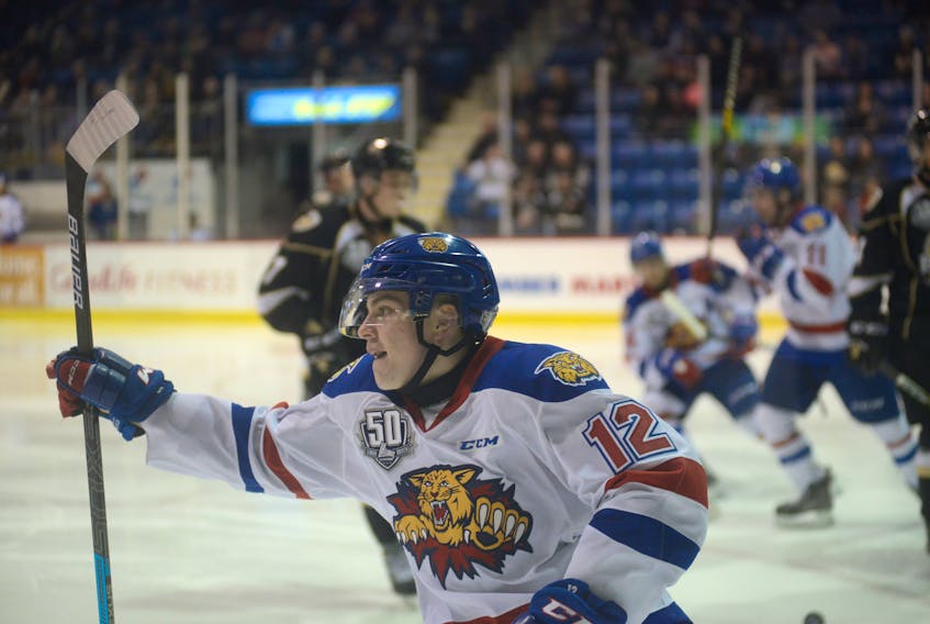 Summerside's Jeremy McKenna and his Moncton Wildcats teammates made their first trip of the 2018-19 Quebec Major Junior Hockey League regular season to Charlottetown to play the Islanders on Nov. 8.