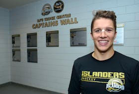 Brendon Clavelle is the Charlottetown Islanders captain for the 2019-20 Quebec Major Junior Hockey League season. Clavelle is sporting a black eye after sticking up for a teammate Sunday in Moncton. He got into a fight at the end of the second period with Jacob Hudson.
