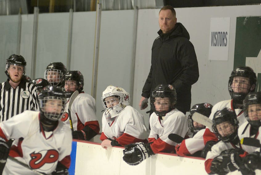 Gordie Dwyer is an assistant coach with the Pownal Red Devils peewee AAA hockey team. He will be the head coach for Canada at the 2020 Winter Youth Olympic Games in Switzerland in January.