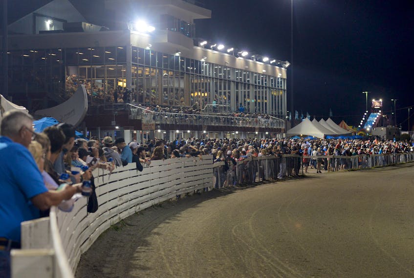 A good crowd was in attendance Monday for The Guardian Gold Cup and Saucer Trial 2 at Red Shores at the Charlottetown Driving Park.