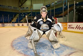 Goalie Matthew Welsh is entering his fourth season with the Charlottetown Islanders.