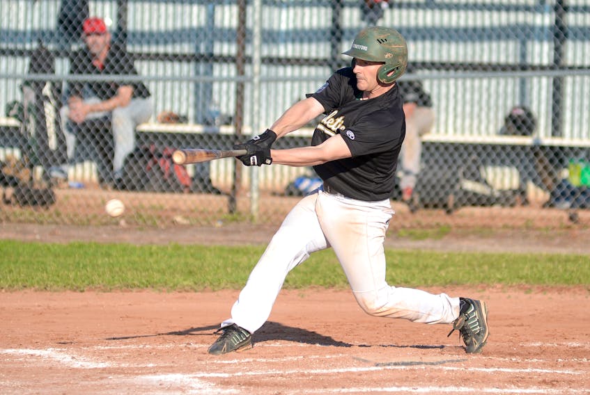 The Alley Stratford Athletics hosted the Morell Chevies in Kings County Baseball League action Wednesday in Stratford.