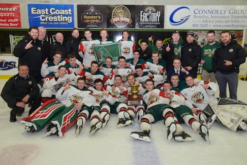 The Kensington Monaghan Farms Wild won the Prince Edward Island major midget hockey championship Wednesday at MacLauchlan Arena.