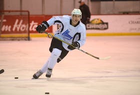 Brendon Clavelle is in his second season with the Charlottetown Islanders.