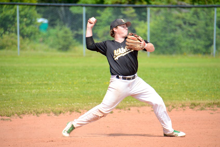 The Alley Stratford Athletics hosted the Northside Brewers Sunday in Kings County Baseball League action at MacNeill Field.