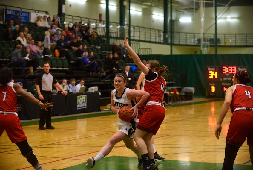 The UPEI Panthers hosted the Acadia Axewomen in Atlantic University Sport women's basketball action Friday in Charlottetown.