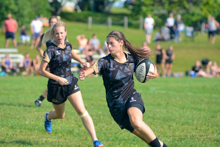 The Charlottetown Rugby Football Club hosted Halifax Tars in Rugby Nova Scotia tier A senior women's action Monday at Co-op Field.
