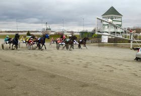 The gates swung open for the first race of the season Saturday at Red Shores at the Charlottetown Driving Park.