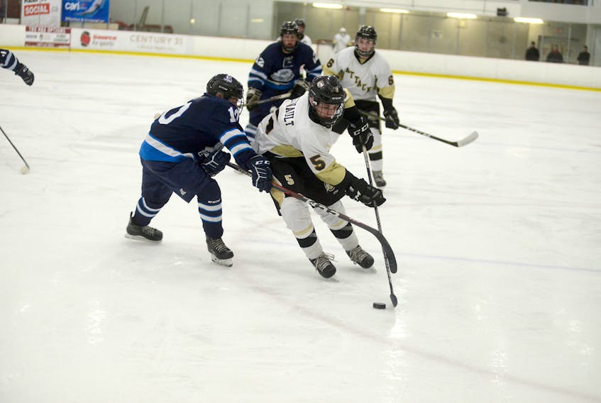 The Central Attack hosted the Eastern Express Saturday in Prince Edward Island Major Bantam Hockey League action at MacLauchlan Arena.