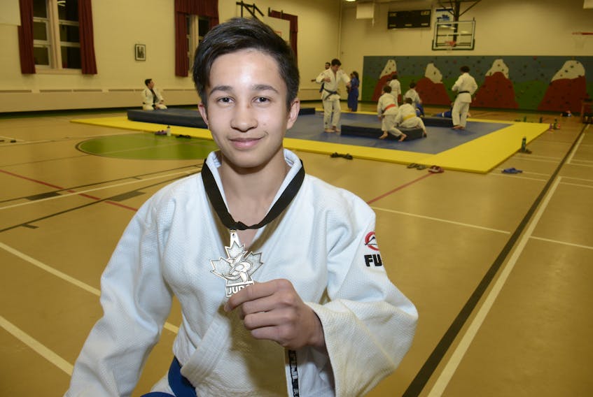 R.J. Hetherington recently earned a silver medal at the Elite National Championship judo competition in Montreal.