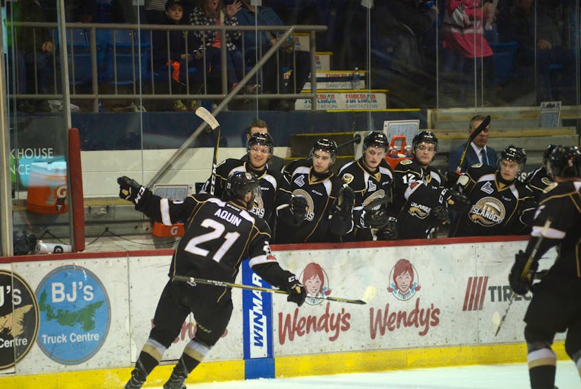 The Charlottetown Islanders hosted the Quebec Remparts for Game 4 of their Quebec Major Junior Hockey League first-round playoff series Friday at the Eastlink Centre.