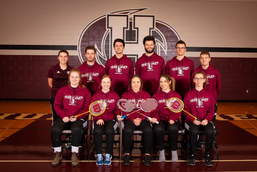Holland College Hurricanes badminton team is competing this weekend at the Atlantic Collegiate Athletic Association championships at Mount Allison University in Sackville, N.B.