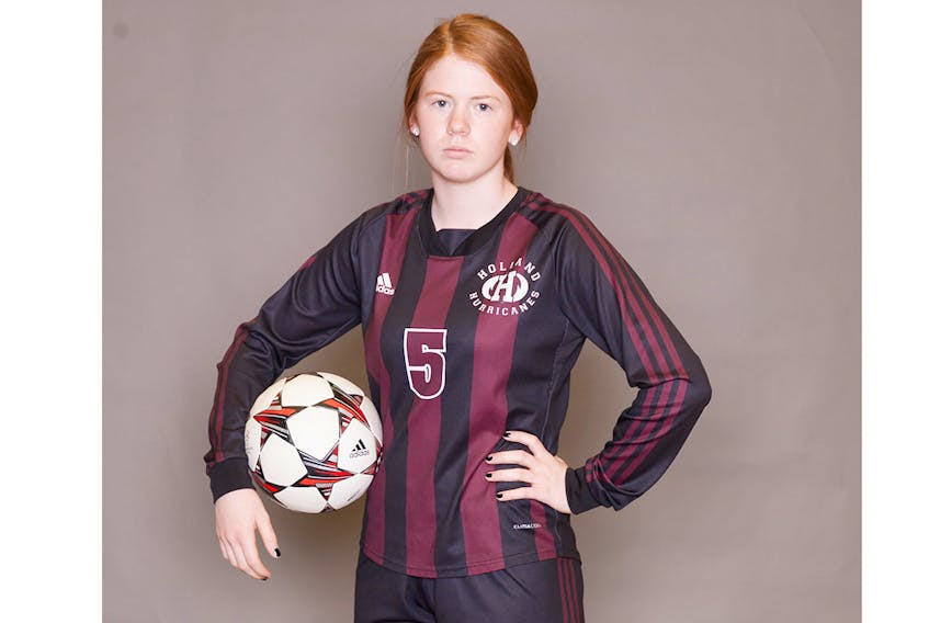 Bethany MacDougall has committed to the Holland College Hurricanes women’s soccer team for this fall.