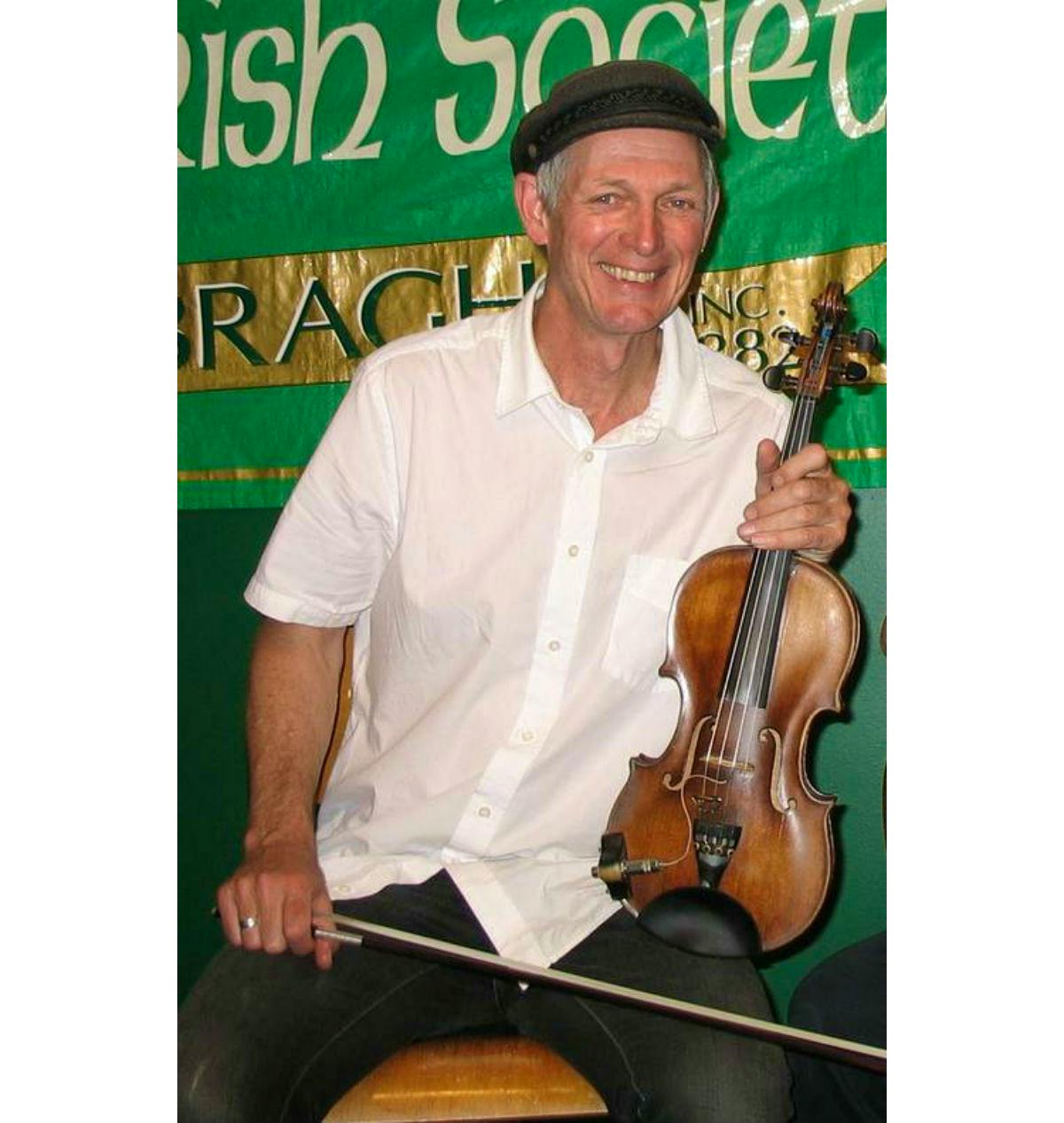 Fiddler Roy Johnstone will be the guest at the July 23 edition of Ceilidh and Craic at the BIS on Tuesday, July 23.