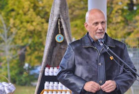 Brian Dicks, Qalipu ward councillor for Corner Brook, said all profits generated through the sale of Waspu, a new seal oil capsule launched by the Qalipu Development Corporation Friday, will go back into communities and culture. The launch was held outside the Qalipu offices in Corner Brook.