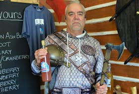Chuck Gallison, Horns of Odin Craft Brewery Ltd. owner, got the idea to open a Viking inspired mead brewery about three years ago while visiting Iceland with his wife.  