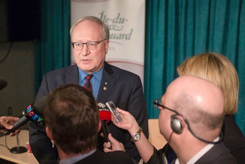 <span class="COLOURKicker">Premier Wade MacLauchlan speaks to reporters after he announced Thursday that the government will not oppose a constitutional challenge to provincial policies regarding access to in-province abortion services. The announcement was made during a news conference in Charlottetown, and almost immediately people took to social media to voice their opinions.</span>