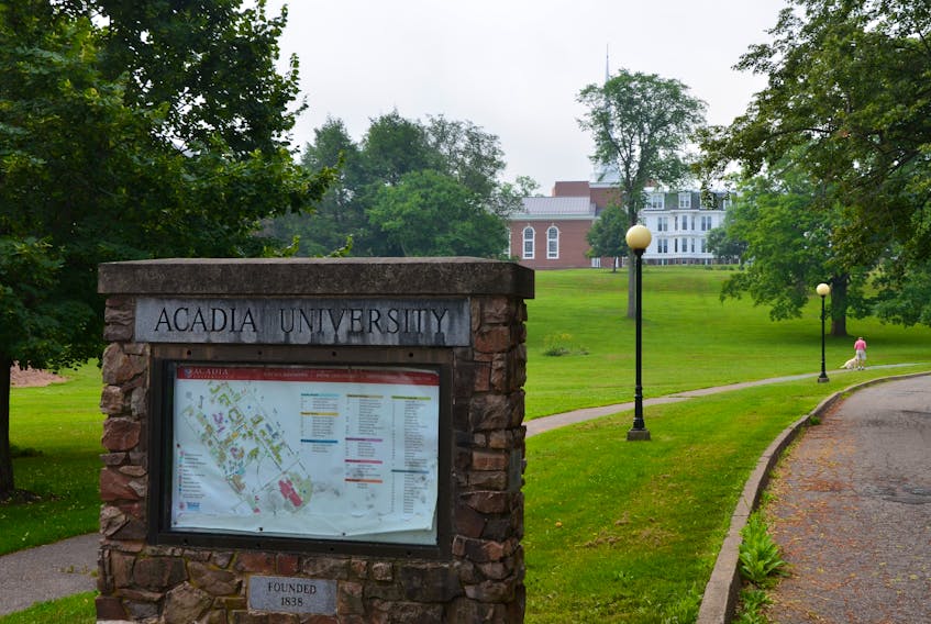 Acadia University’s fall semester will begin on Sept. 21, allowing time for a staggered move-in, quarantines and orientation programming. KIRK STARRATT