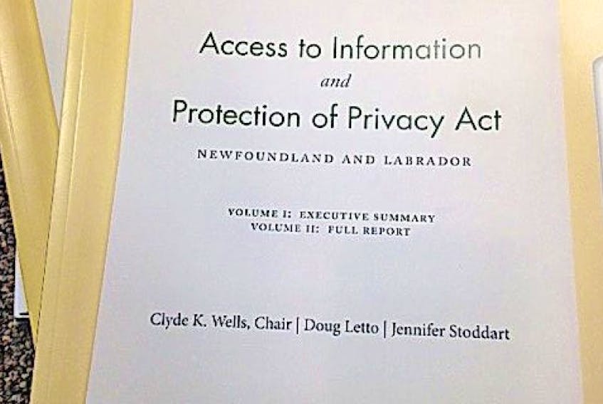 Access to Information and Privacy Act report of the 2014 statutory review