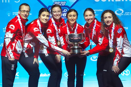 Lenentine helps Canada win gold at world curling championship